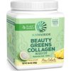 Sunwarrior Beauty Greens Collagen Booster piňa colada, prášek