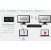 i-tec dokovací stanice USB-C KVM Docking station for 3 Hosts, Dual Display, Power Delivery 1x 92W/2x 65W