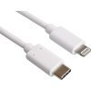 PremiumCord Lightning - USB-C™ USB nabíjecí a datový kabel MFi pro Apple iPhone/iPad, 1m