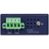 Planet IPOE-260-12V PoE průmyslový injektor, 2x port, 4x1Gb, 2x 802.3at 36/72W, DIN, IP30, -40~75°C, dual power 12-56VDC