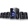 FENDA F&D repro F3800X/ 5.1/ 80W/ černé/ FM rádio/ USB/SD přehrávání/ dálkové ovládání