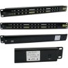 POE Patch panel/ UTP cat.5e 12p/ 1U/ Black (provedení 19" rack)