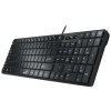 GENIUS Slimstar K500 Education/ pro výuku psaní na stroji/ Drátová/ Copilot/ USB/ černá/ layout bez písmen