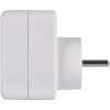 Rozbočovací zásuvka 1×, 1×USB-A+1×USB-C, bílá