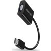 AXAGON RVH-VGAN, HDMI -> VGA redukce / adaptér, FullHD, audio výstup, micro USB nap. konektor