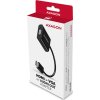 AXAGON RVH-VGAN, HDMI -> VGA redukce / adaptér, FullHD, audio výstup, micro USB nap. konektor