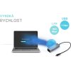 i-tec USB 3.1 Type C Gigabit Ethernet adaptér METAL (RJ45)/ LED indikace/ šedý