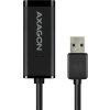 AXAGON ADE-SR, USB-A 3.2 Gen 1 - Gigabit Ethernet síťová karta, auto instal, černá