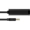 AXAGON ADE-SR, USB-A 3.2 Gen 1 - Gigabit Ethernet síťová karta, auto instal, černá