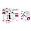 Salente DigiChef+, kuchyňský robot, mísa 6 litrů, celokovový, masomlýnek, digitální displej, bílý
