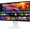 LG monitor 32U850SA-W 31,5" IPS 3840x2160/16:9/400cdm/5ms/USB-C/HDMI/BT/Wifi/webOS/zrcadlení/speaker/FHDkamera/výš.stav.