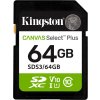 Kingston Canvas Select Plus/SDXC/64GB/UHS-I U1 / Class 10