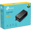 TP-Link POE260S 2,5 Gigabitový PoE injektor, 802.3af/at, 30W