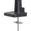 Neomounts DS70-256BL1 ACE Gaming Desk Mount, single display up to 57"  (Topfix clamp/grommet)