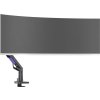 Neomounts DS70-256BL1 ACE Gaming Desk Mount, single display up to 57"  (Topfix clamp/grommet)