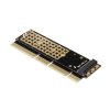 AXAGON slot adaptér do PCIe x16/x8/x4 na 1x M.2 NVMe M-KEY / PCEM2-1U / 1U