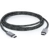 Epico 240W USB-C na USB-C opletený kabel 2m