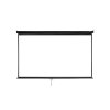 Nástěnné projekční plátno AVELI, 221x125cm (16:9) 100", černý tubus