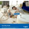 TP-Link Tapo C840 dětská chůvička s dvojitým objektivem, 2K,2560 x 1440, AI detekce audio, MicroSD