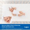 TP-Link Tapo C840 dětská chůvička s dvojitým objektivem, 2K,2560 x 1440, AI detekce audio, MicroSD