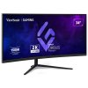ViewSonic VX3418C-2K '34" 21:9, 3440 x 1440, VA, 1500R zakřivený, 180Hz, 1ms MPRT, 2 HDMI, 2 DP, speakers, výš. nast.