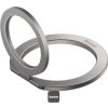 Baseus Tool Halo Magnetic ring holder phone stand (5.4 inch or above) Aluminium alloy, Silver (SUCH000012)