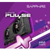 SAPPHIRE PULSE AMD RADEON RX 9070 GAMING 16GB / 2x HDMI / 2x DP
