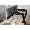 Držák monitoru Brateck LDT60-C024 dvě  ramena vedle sebe mechanická pružina Heavy Duty