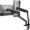Držák monitoru Brateck LDT60-C024 dvě  ramena vedle sebe mechanická pružina Heavy Duty