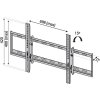 TB TV wall mount TB-751 up to 80", 35kg max VESA 600x400