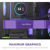 NZXT skříň H9 Flow RGB+ dvoukomorová ATX / 2x140 mm RGB fan / 1x120 RGB fan / prosklená / controller / černá