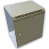 10" rack jednodílný 9U/280 DATACOM šedý plech.dv.