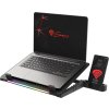 Chladící podložka pro NB Genesis Oxid 450 RGB do 15.6", hliníkové tělo