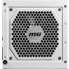 MSI zdroj MAG A850GL PCIE5 WHITE/ 850W/ ATX3.1/ akt. PFC/ 7 let celk. záruka/ 120mm fan/ modulární kabeláž/ 80PLUS Gold