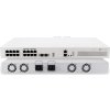 MikroTik Switch/Router CRS418-8P-8G-2S+RM, 8x GbE, 8x GbE PoE+ (150 W), 2x SFP+, USB 3.0, RouterOS, L5, Rack