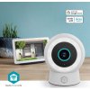NEDIS IP kamera/ venkovní/ IP65/ Wi-Fi/ 3Mpix/ Full HD 1296p/ Onvif/ reflektor/ detekce pohybu/ noční vidění 10m/ bílá