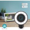 NEDIS IP kamera/ venkovní/ IP65/ Wi-Fi/ 4K/ 3840 x 2160/ Onvif/ reflektor/ detekce pohybu/ noční vidění 10m/ černá
