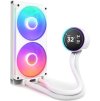 NZXT vodní chladič Kraken 280 ELITE RGB / 2x140mm RGB fan / 4-pin PWM / LCD disp. / 6 let
