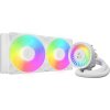ARCTIC Liquid Freezer III Pro 280 A-RGB (White) - Multikompatibilní all-in-one vodní chladič CPU s A