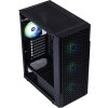 BitFenix skříň Proton / ATX / 4x 120 mms FRGB fan / USB 3.0 / 2x USB 2.0 / tvrzené sklo / černá