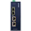 Planet IGUP-2205AT PoE++ konvertor 802.3bt, 2x 1000Base-T, 2x SFP 100/1000Base-X, dual power 12-56VDC, -40 až 75st.