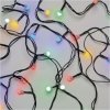 LED vánoční cherry řetěz – kuličky, 8 m, venkovní i vnitřní, multicolor, programy, časovač