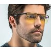 GUNNAR kancelářske/herní brýle ECHO ONYX  jantarová skla BLF 65 GUNNAR focus