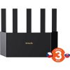 Tenda TE3L BE3600 WiFi 7 Mesh Router, 3570 Mb/s, 3x GWAN / GLAN, IPv6, VPN, WPA3, Wi-Fi+, CZ app