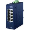 Planet IGS-800T-PN Kompaktní Průmyslový PROFINET Switch 8x1Gb RJ45, -40 +75°C, IP30, EFT+ESD, 9-48VDC, fanless