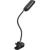 IMMAX LED stolní lampička CLIP/ 7,5W/ DC 12V/1A/ CCT/ IP20/ černá