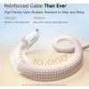 baseus dynamic 4 pro series datovy kabel usb c usb c 100w 1m baby pink 1 big ies14168931