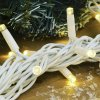 COLORWAY LED řetěz/ IP65 / 100 LED / délka 10m / teplá bílá/ napájení AC, 220V, 6W