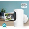 NEDIS IP kamera/ venkovní/ IP65/ Wi-Fi/ 3Mpix/ 1296p/ dobíjecí/ reflektor/ detekce pohybu/ noční vidění 10m/ černá