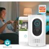 NEDIS IP kamera/ venkovní/ IP65/ Wi-Fi/ 3Mpix/ 1296p/ dobíjecí/ reflektor/ detekce pohybu/ noční vidění 10m/ černá